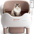 App-Controlled Self-Cleaning Cat Litter Box | Odor-Free & Multi-Cat Safe