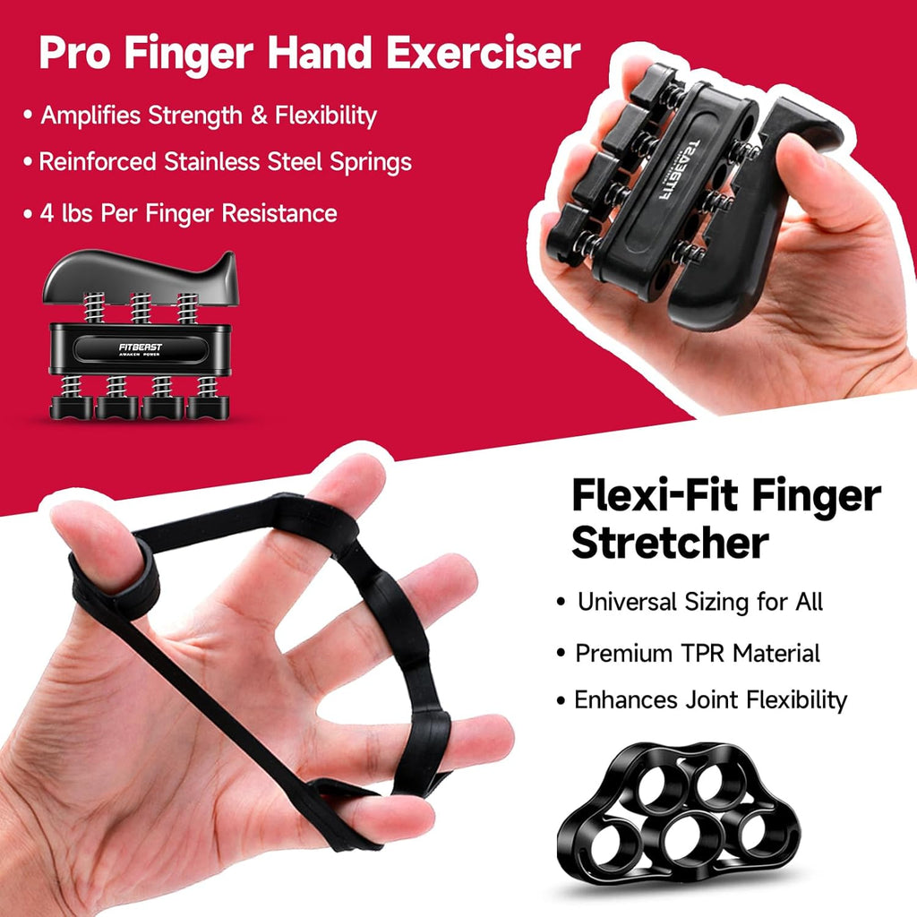 FitBeast Grip Strengthener Kit