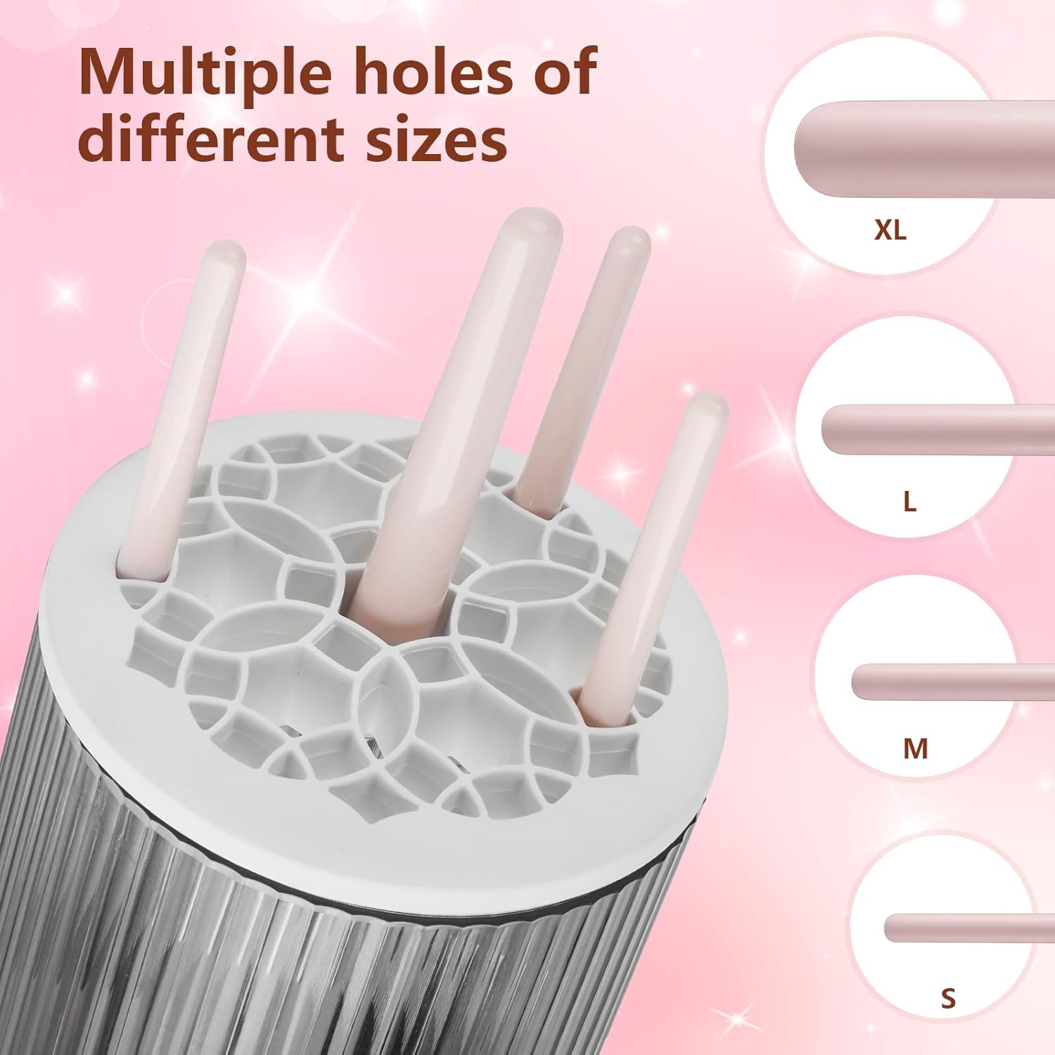 Electric Makeup Brush Cleaner – 3-in-1 Automatic Washer, Dryer & Storage Station