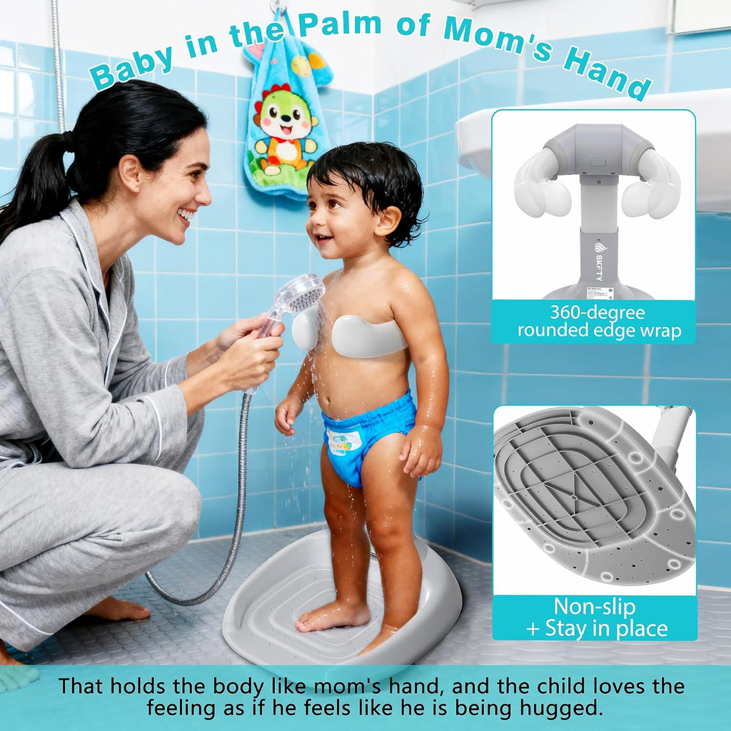 Baby Shower Stand – Adjustable Standing Support for Babies & Toddlers