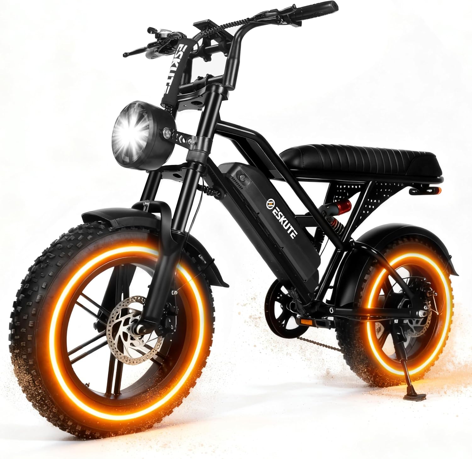 1500W Fat Tire Electric Bike – 28MPH Dual Suspension
