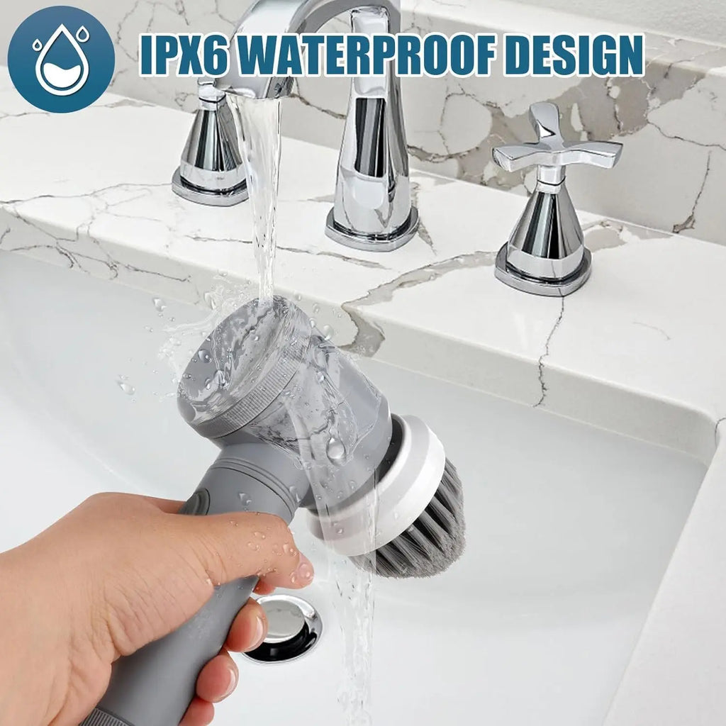 TurboScrub 5-in-1: The Ultimate Cordless Electric Power Scrubber for Effortless Cleaning