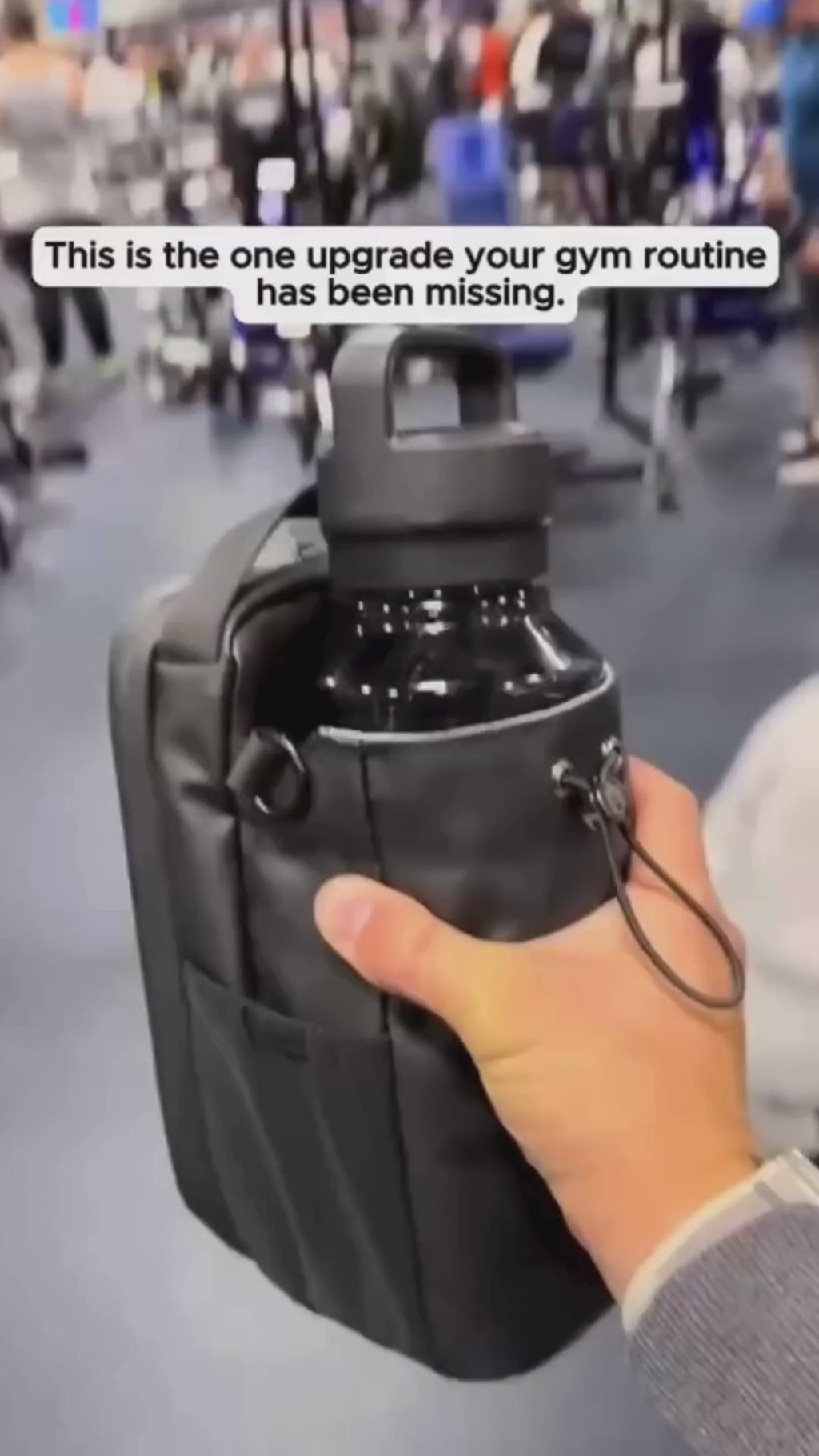 Magnetic Gym Bag