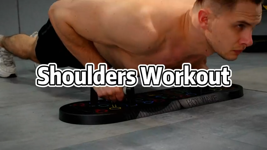 Push-up Board Set Portable Multifunctional Push-up Bar Foldable Fitness Equipment For Chest Abdomen Arms/Back Training